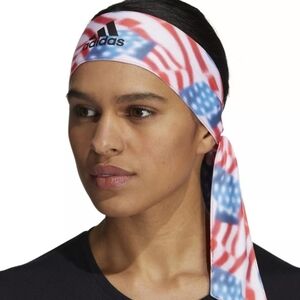 Adidas Alphaskin Americana AOP Headband (Blue/Red/White)